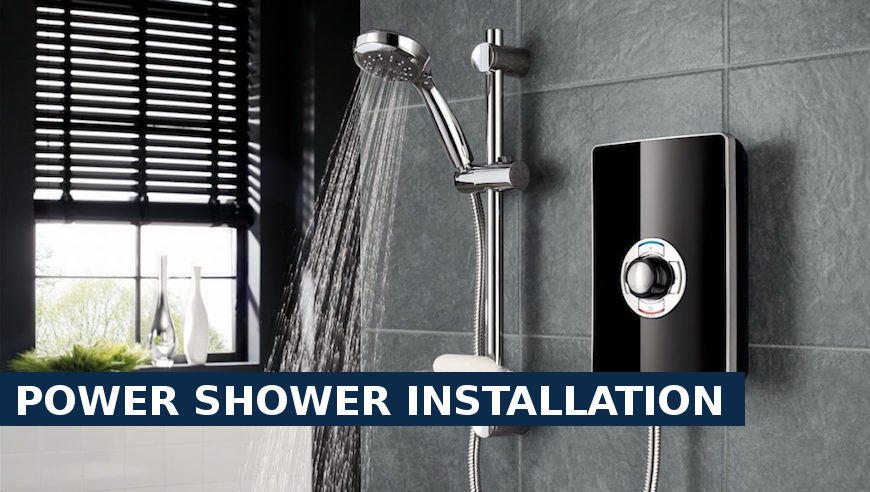 Power shower installation Southall